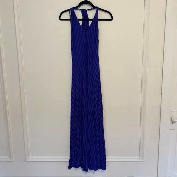 chinese dress ladies Felicity White and Blue Floral Maxi Ruffle Dress main image 0
